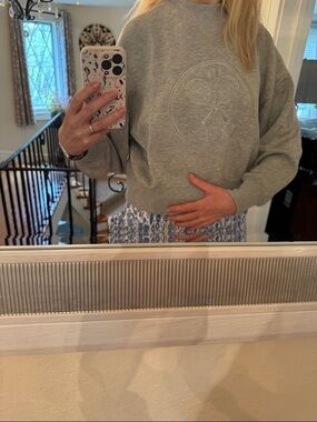 Calia Embroidered Logo Crewneck Sweater - Women